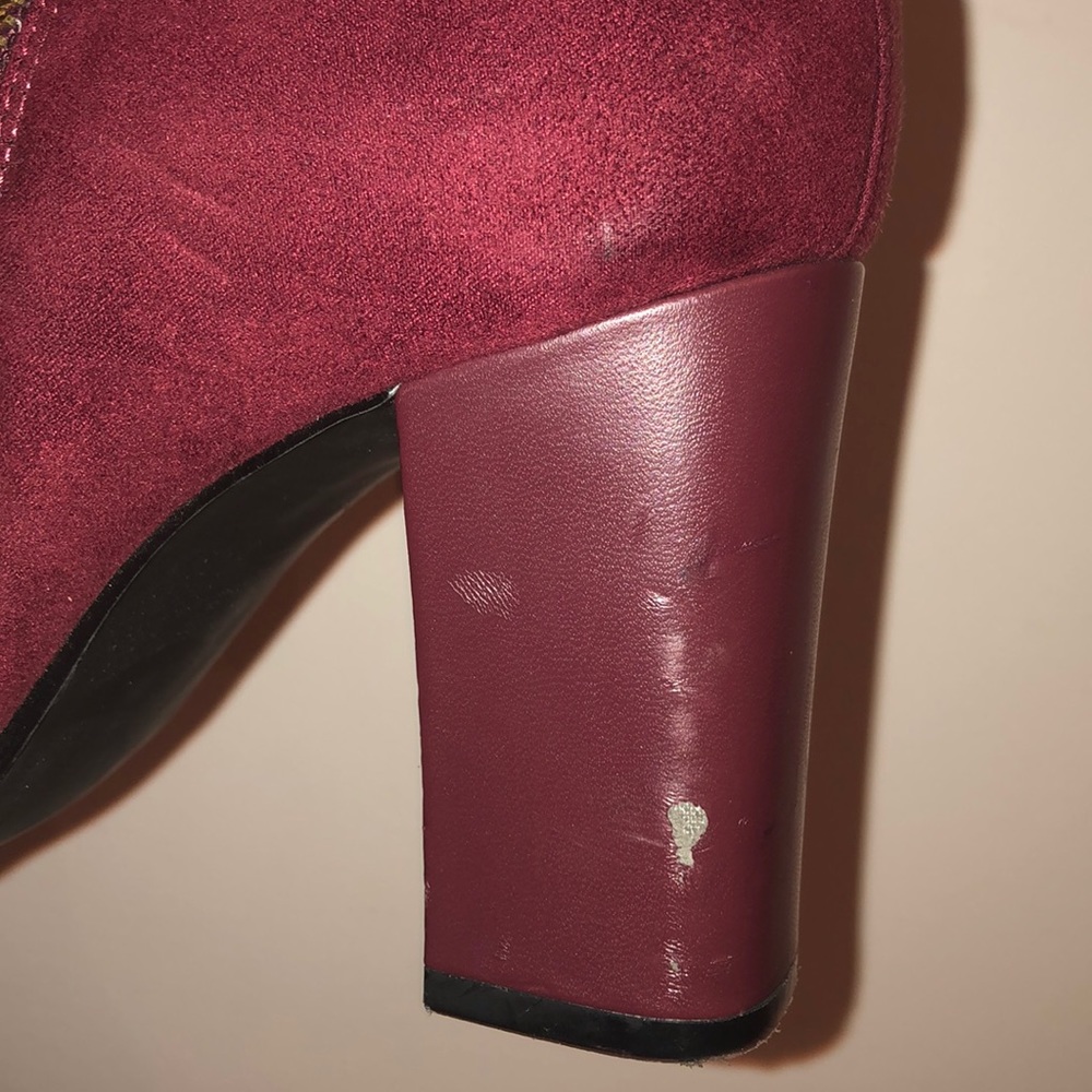 Kenneth Cole High Heel Boots (Leather & Suede) - Picture 4 of 7